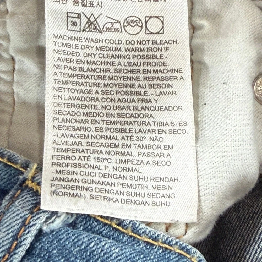 Levis 511 Slim Fit Jeans Mens 30x34(31) Blue Medium Wash Denim Pants